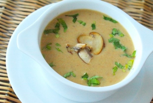 Крем-суп грибной для мультиварки